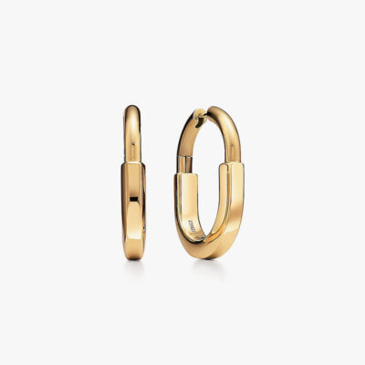 18k Large Round Earrings