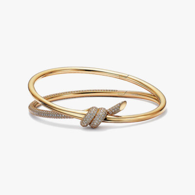 Gold Snake Art Bracelet