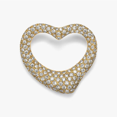 Heart Shaped Lapel Pin