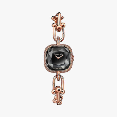 Rose Gold Watch With Sapphire Crystal